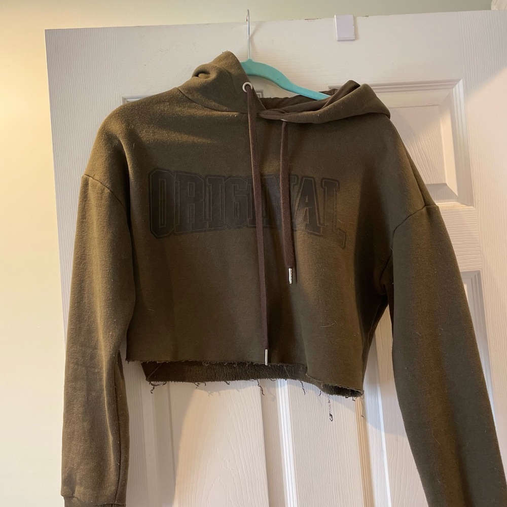 Windsor graphic crop sweatshirt